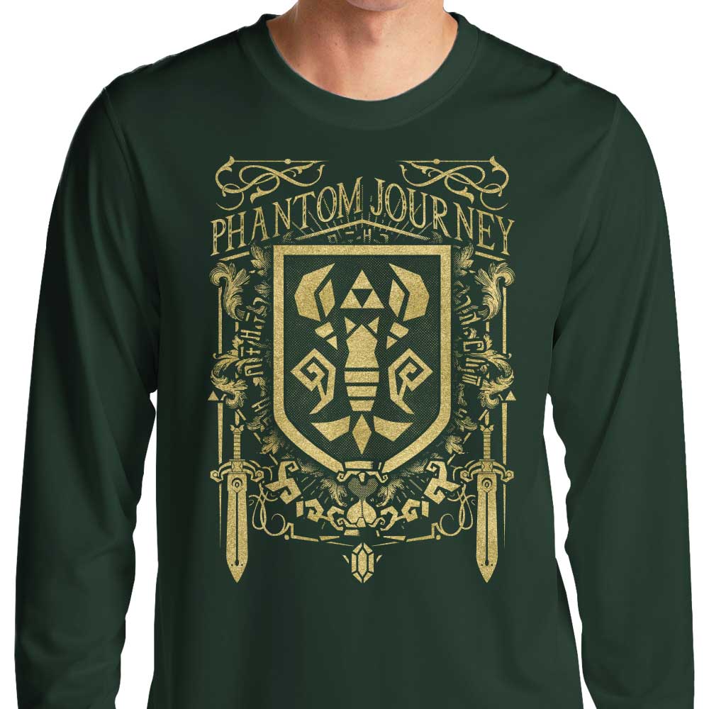 Arinesart Phantom Classic Long Sleeve Crewneck T - Shirt in S - 4XL Sizes