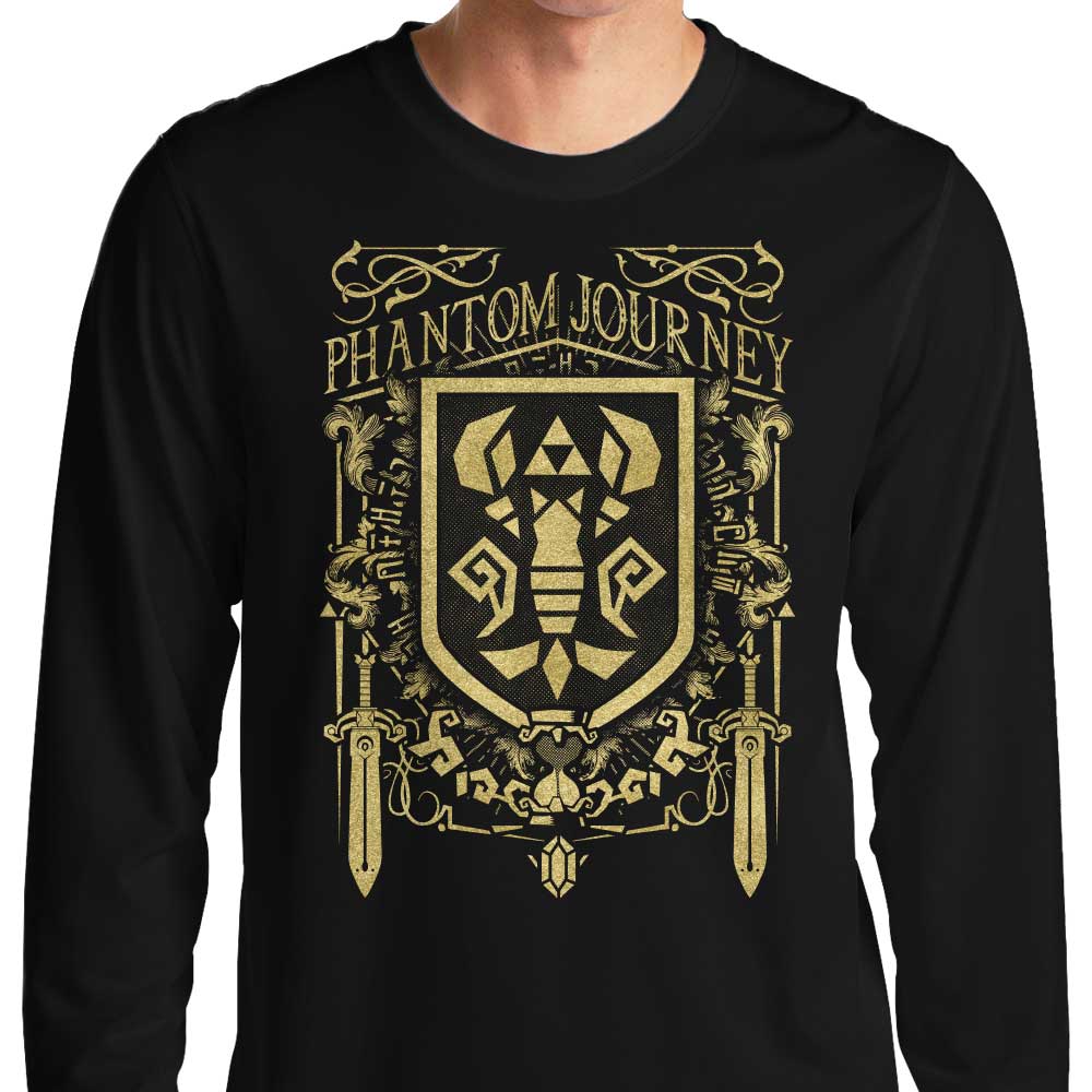 Arinesart Phantom Classic Long Sleeve Crewneck T - Shirt in S - 4XL Sizes