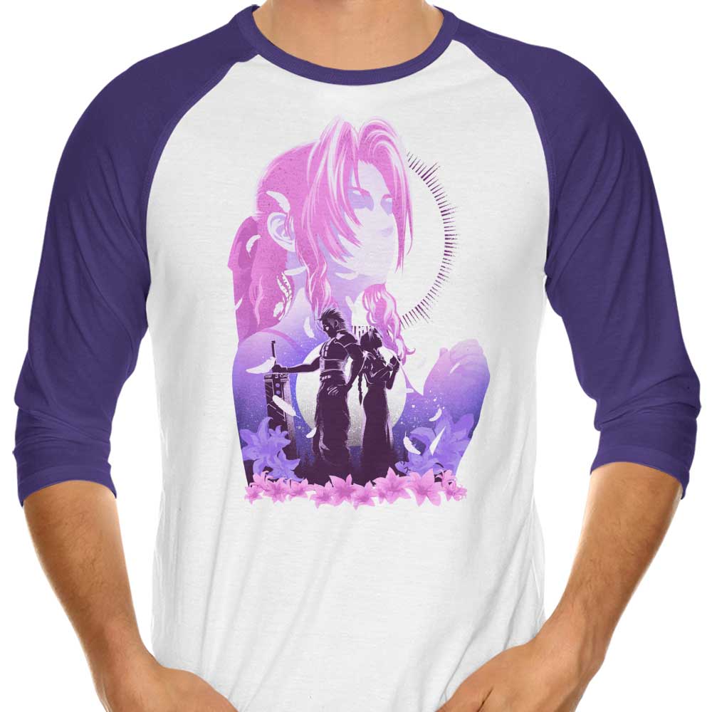 Hypertwenty's Charming 3/4 Sleeve Raglan T-Shirt: Glad I Met You