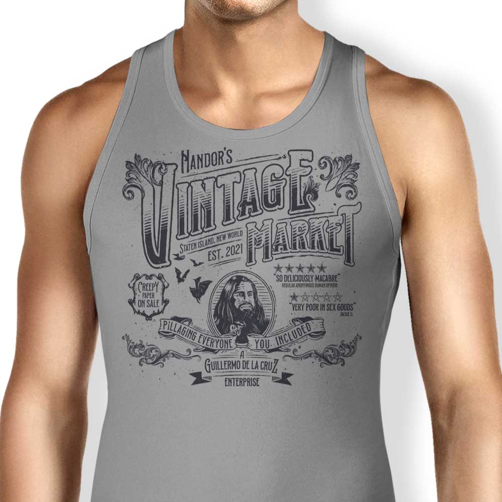 Vintage Style Tank Tops from Nandor's Vintage Market by Teesgeex
