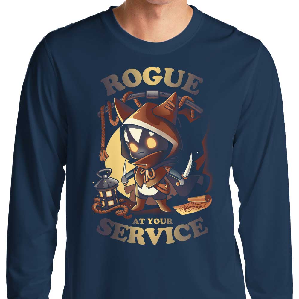 Snouleaf's Serviceable Rogue Long Sleeve Crewneck T-Shirt for Men and Women