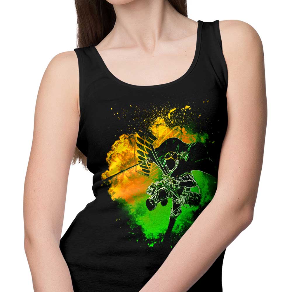 Soul of the Commander Men's and Women's Unisex Stylish Tank Tops