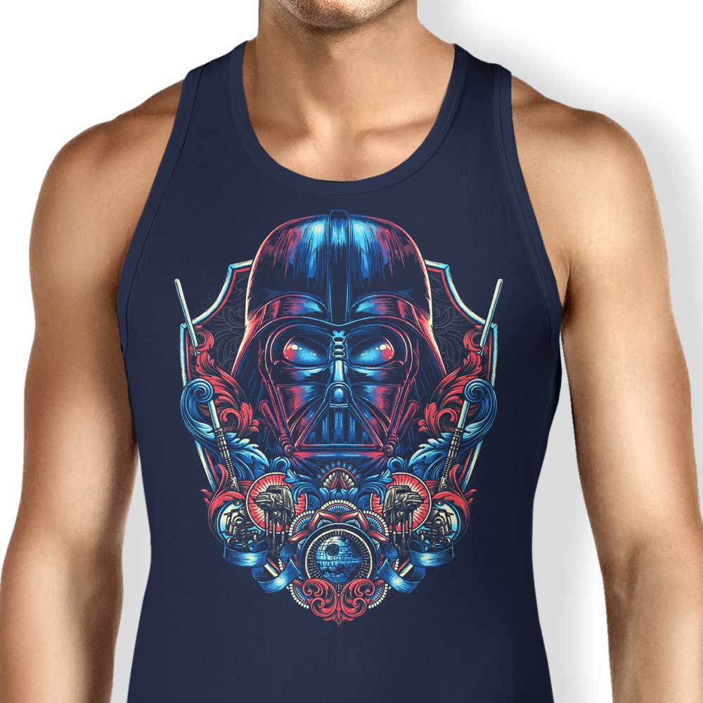 Dark Emblem-themed Men's and Women's Unisex Tank Top for Comfort and Style
