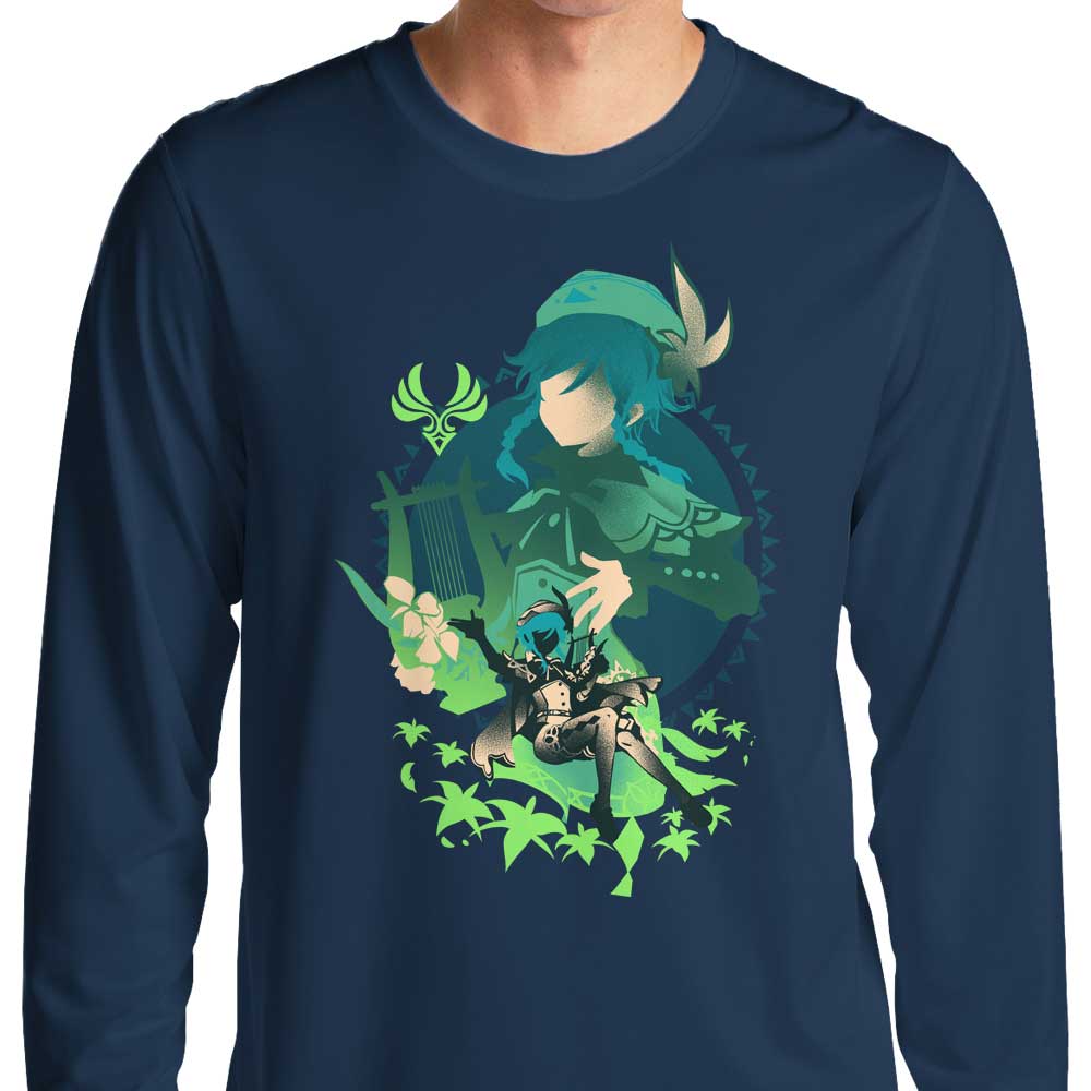 Hypertwenty's Comfortable Long Sleeve Windborne Bard Venti T - Shirt