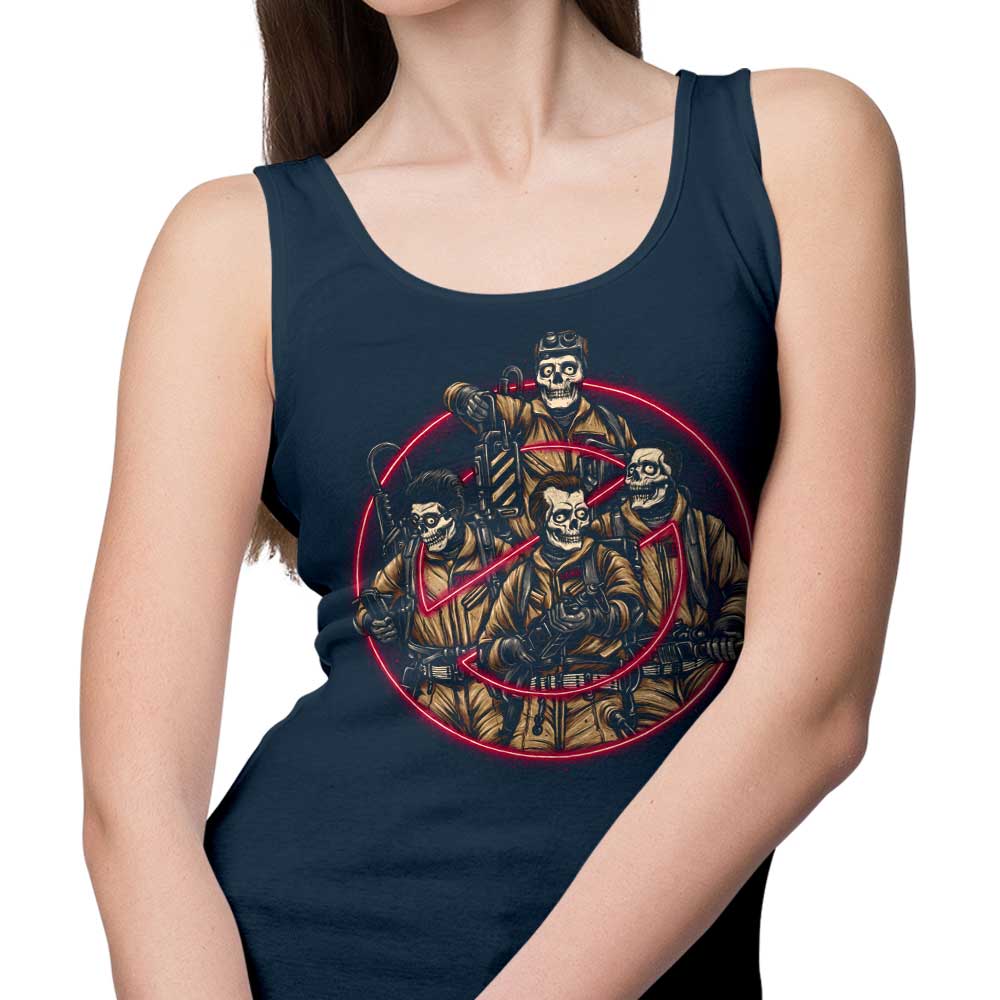 Glitchygorilla's Busted Ghouls Comfortable Men's/Unisex and Women's Tank Tops