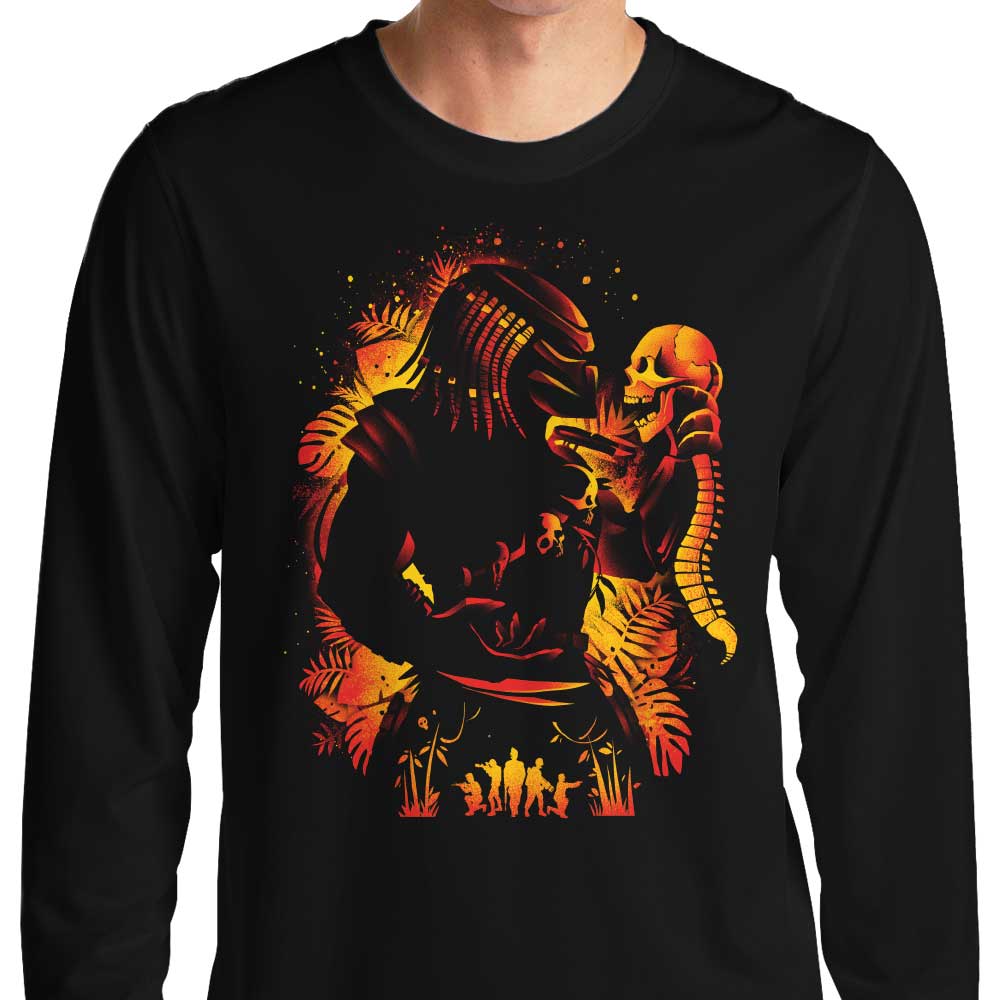 Alemaglia's Alt 'Hunter of Human' Long Sleeve Comfort T-Shirt