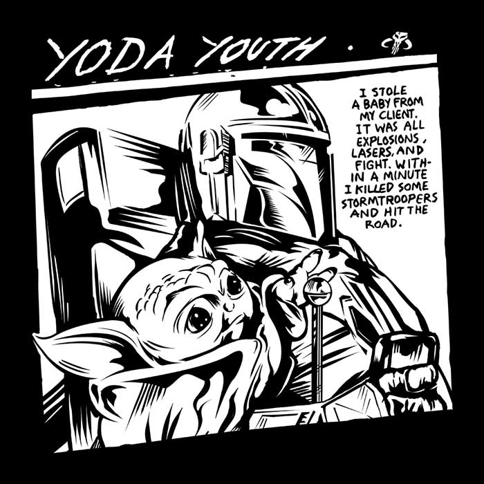 CappO Yoda Youth Comfortable and Lightweight Tank Tops for Men and Women