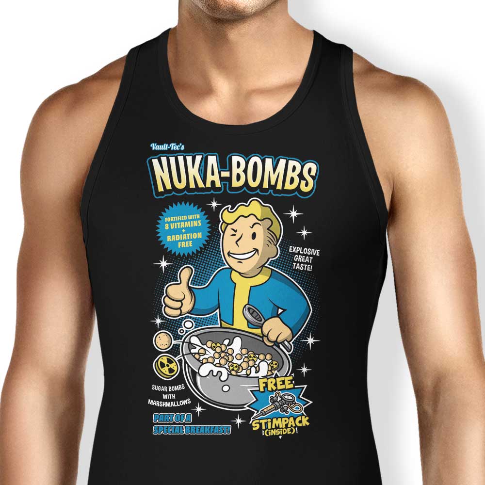 Olipop's Nuka Bombs-themed Tank Top for Fashionable Wear