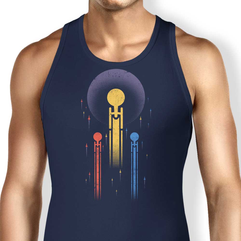 Boldly Go Men's and Women's Unisex Comfortable Tank Top