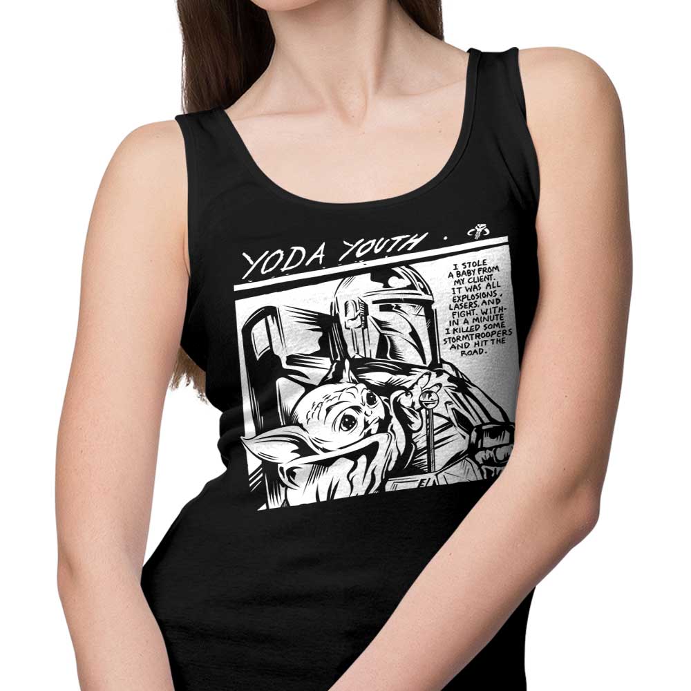 CappO Yoda Youth Comfortable and Lightweight Tank Tops for Men and Women