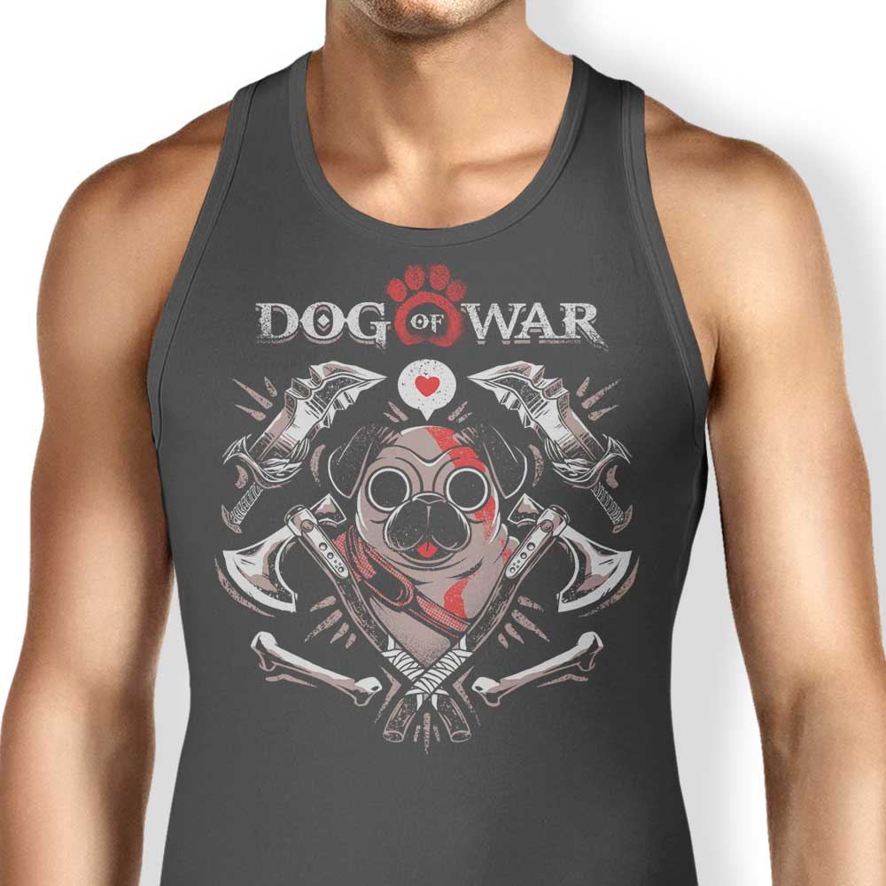 Ilustrata's 'Dog of War' Unisex and Women's Comfortable Tank Tops