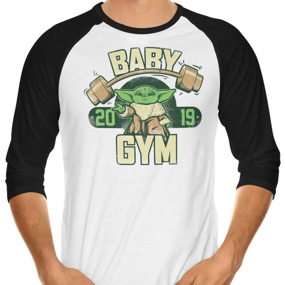 Soulkr Baby Gym 3/4 Sleeve Raglan Style Infant T-Shirt