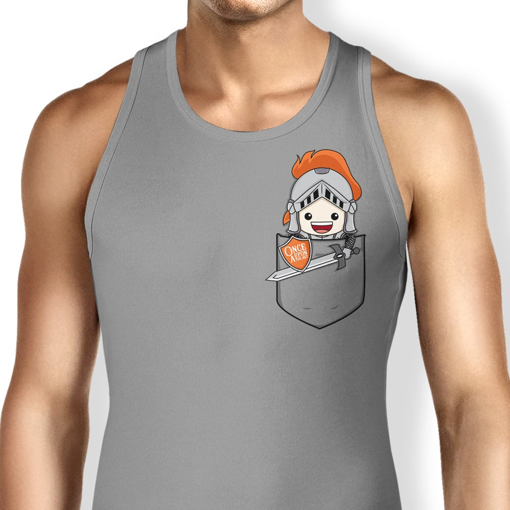 Donnie Illustrations Pocket Teerion Men's and Women's Comfortable Unisex Tank Top