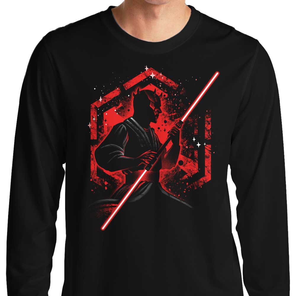 Long Sleeve Double Bladed Warrior Graphic T-Shirt for Men and Women