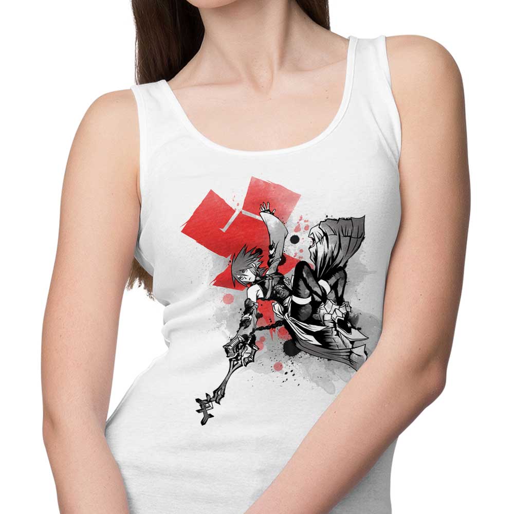 Soulkr Keyblade Master Sumi-e Comfortable Unisex and Women's Tank Tops