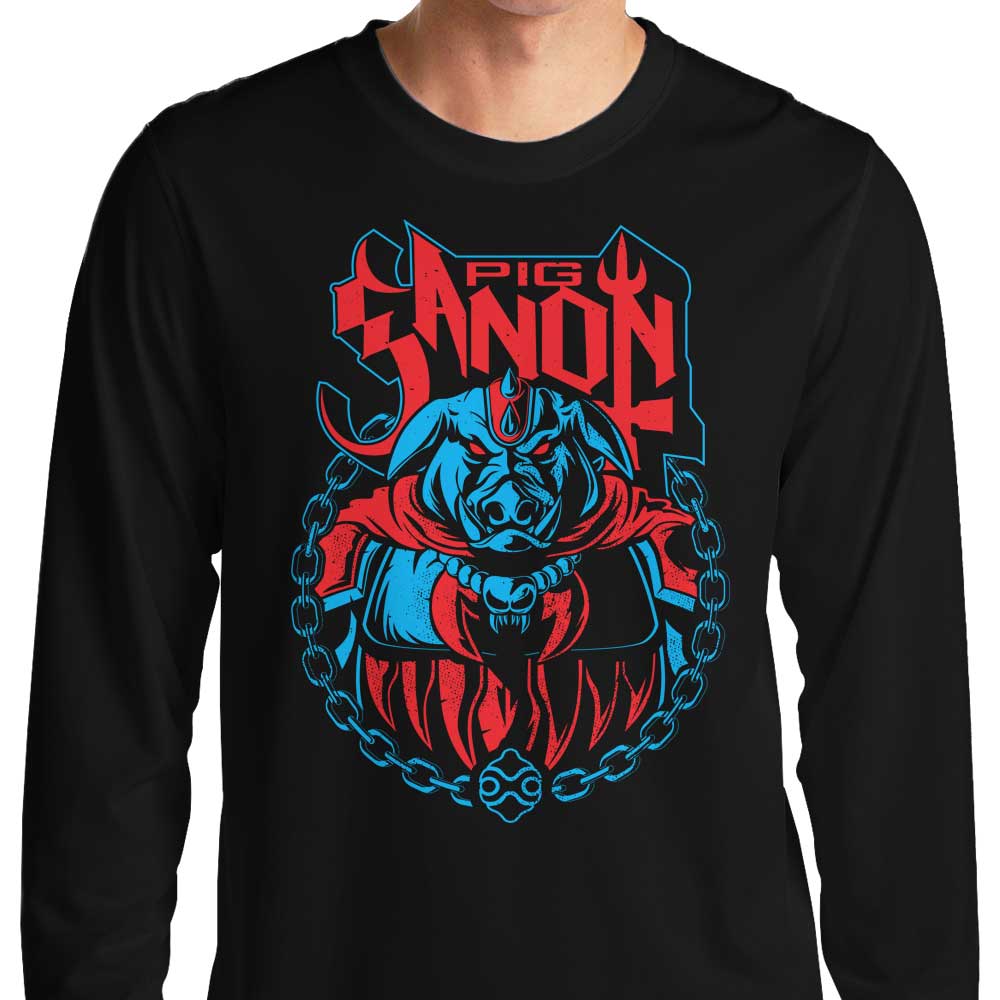 Experience the Might - Long Sleeve Crewneck T-Shirt from Dracula Byte