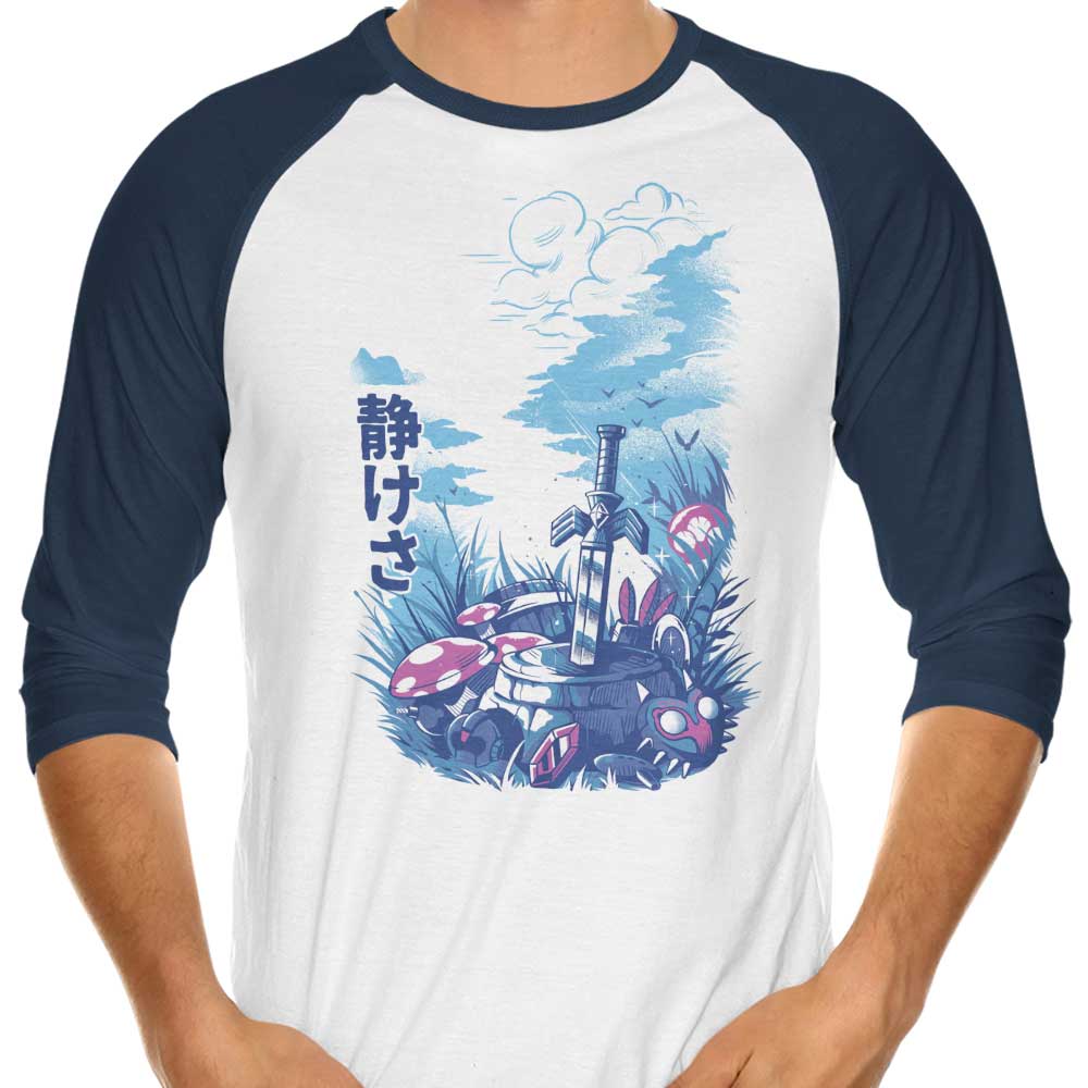 Wildlife Gamer Stylish 3/4 Sleeve Raglan T-Shirt