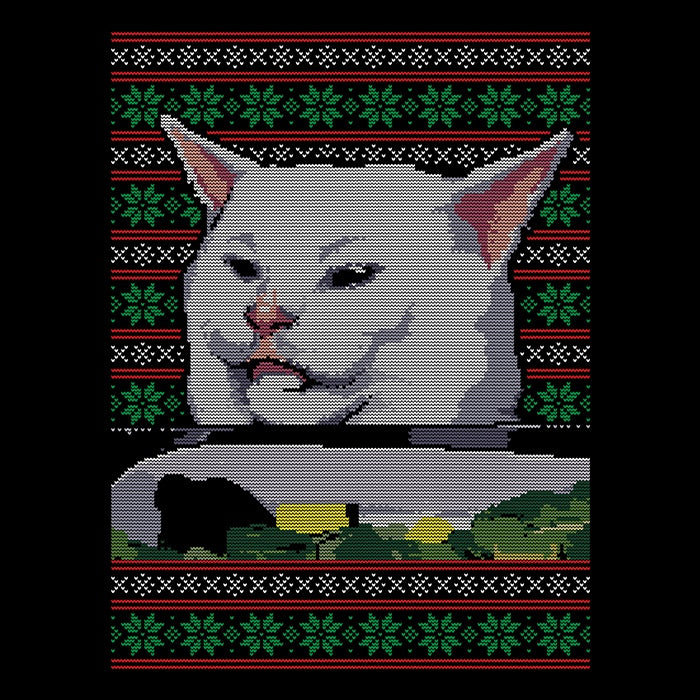CoD Designs Cat Yelled at Sweater - Stylish Men's and Women's Tank Top