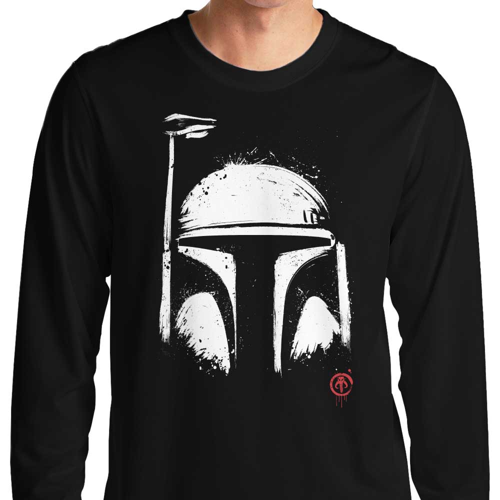 Retro Division Hunter Ink Long - Sleeve Comfortable T - Shirt