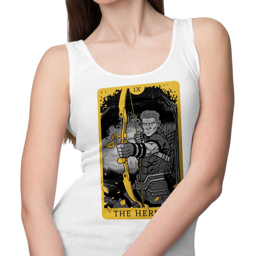 Tarot: The Hermit Comfortable Unisex and Women's Tank Tops