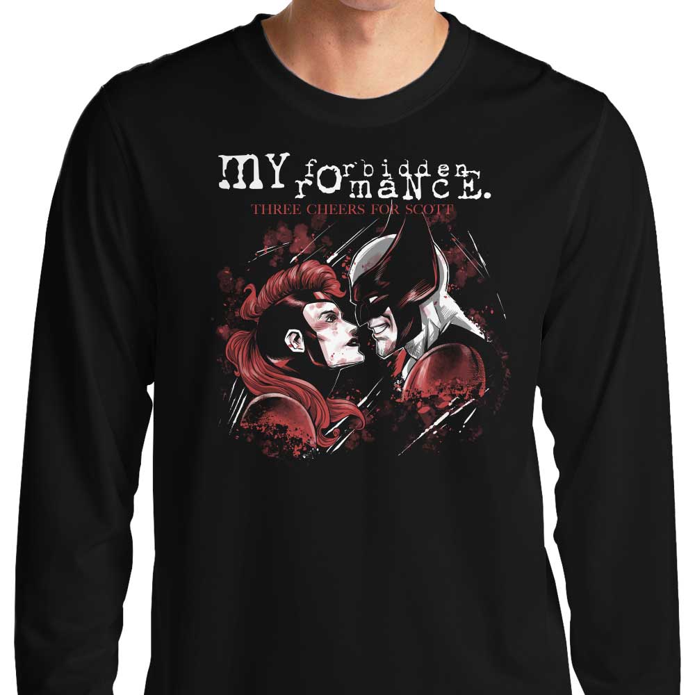 My Forbidden Romance Long Sleeve Crewneck T-Shirt from Zascanauta