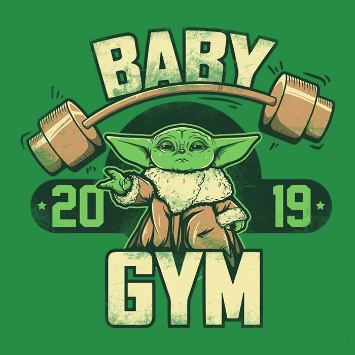 Soulkr Baby Gym 3/4 Sleeve Raglan Style Infant T-Shirt