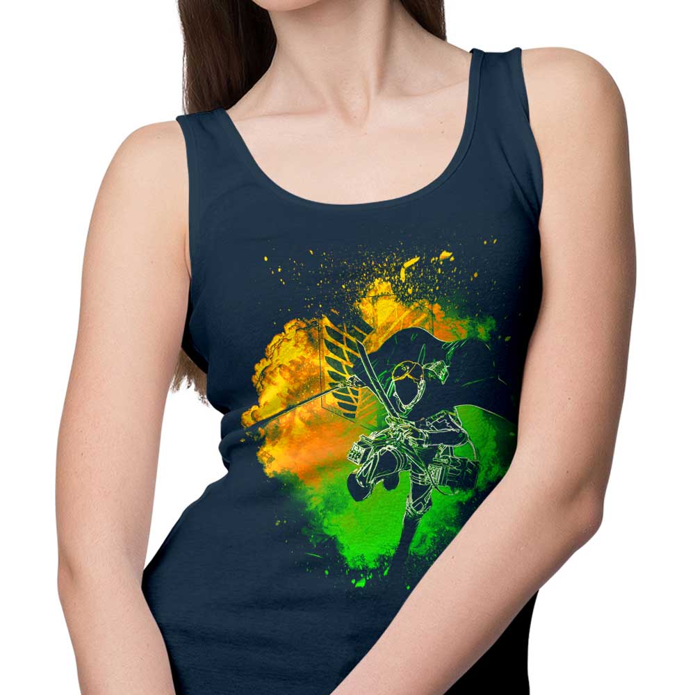 Soul of the Commander Men's and Women's Unisex Stylish Tank Tops