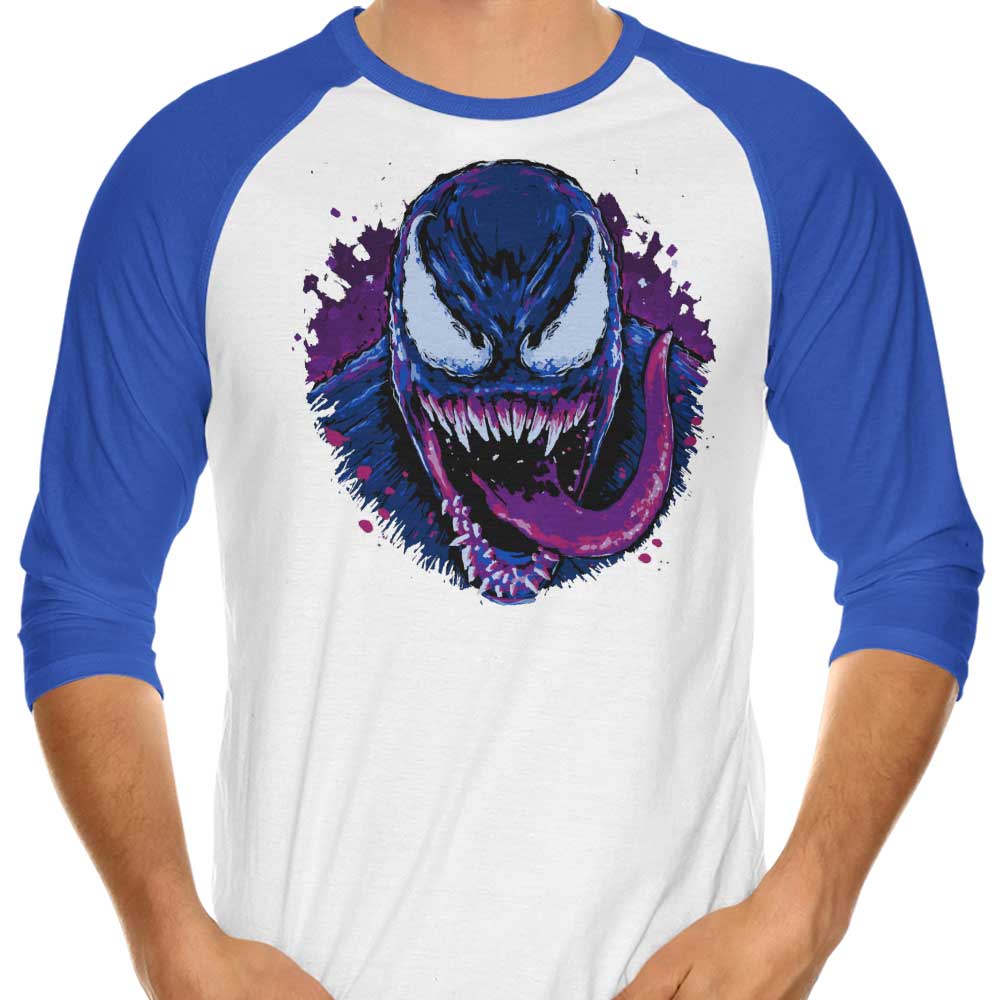 xMorfina's Mysterious Dark Alien 3/4 Sleeve Raglan T-Shirt
