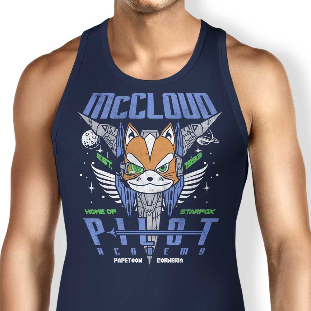 Arinesart's McCloud Pilot Academy Men's and Women's Comfortable Unisex Tank Tops