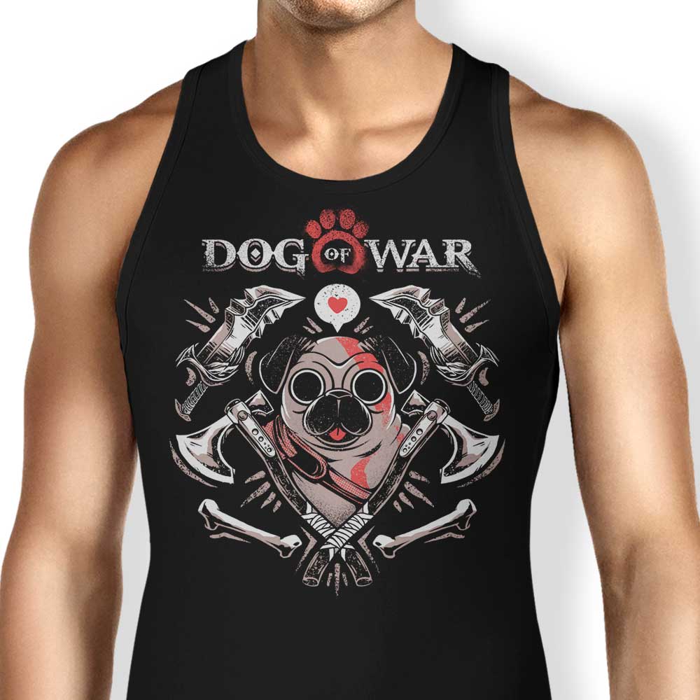 Ilustrata's 'Dog of War' Unisex and Women's Comfortable Tank Tops