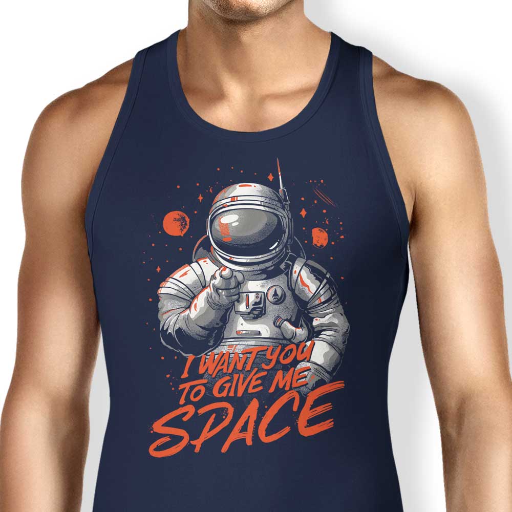 Comfortable 'I Want You to Give Me Space' Unisex and Women's Tank Tops