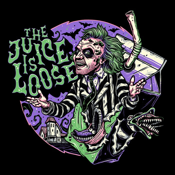 The Juice Branded Three - Quarter Sleeve Raglan Style T - Shirt