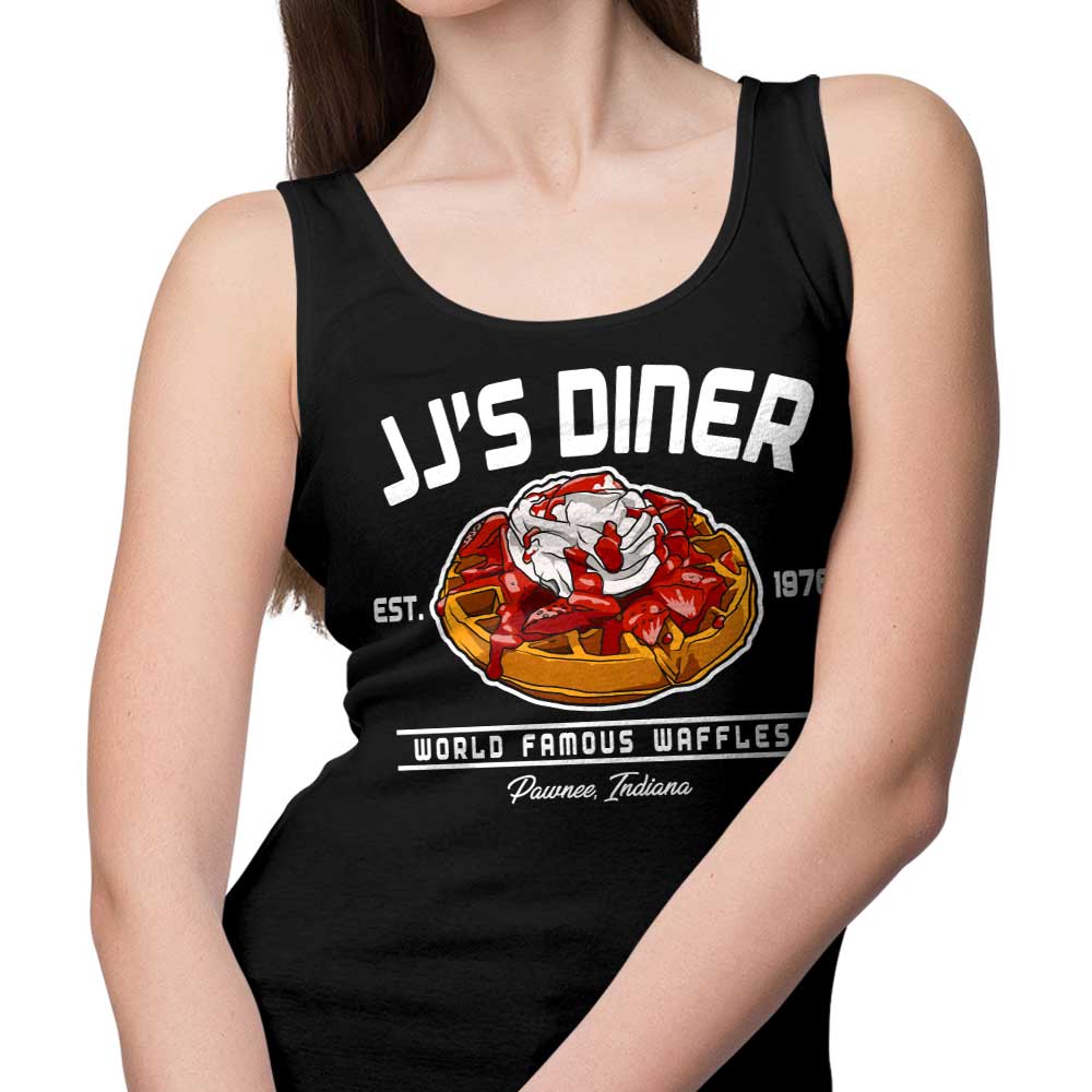 CoD Designs' Renowned JJ's Famous Waffles Men's and Women's Unisex Tank Tops