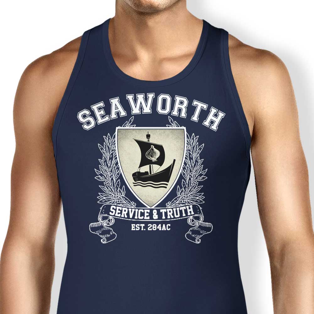 Seaworth University Men's and Women's Comfortable Tank Tops by Digital Phoenix