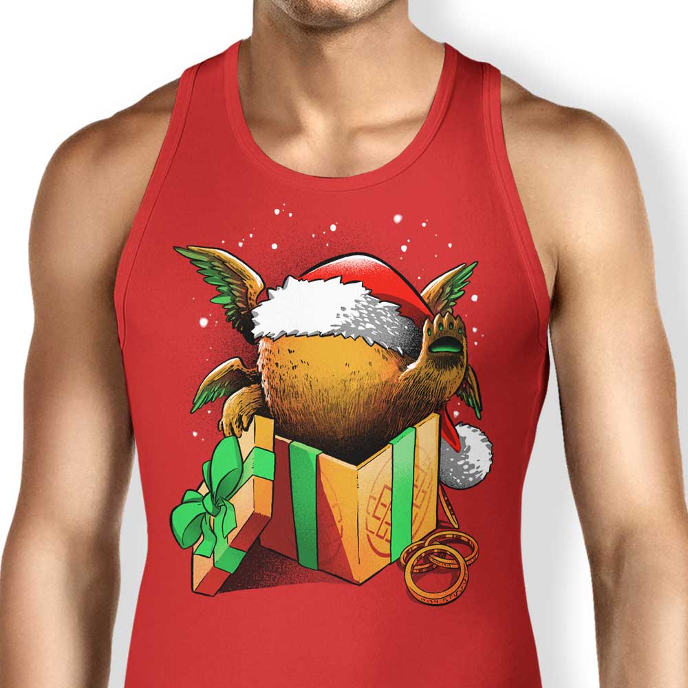 Alemaglia's Cozy Christmas Chicken Pig Unisex and Women's Tank Tops