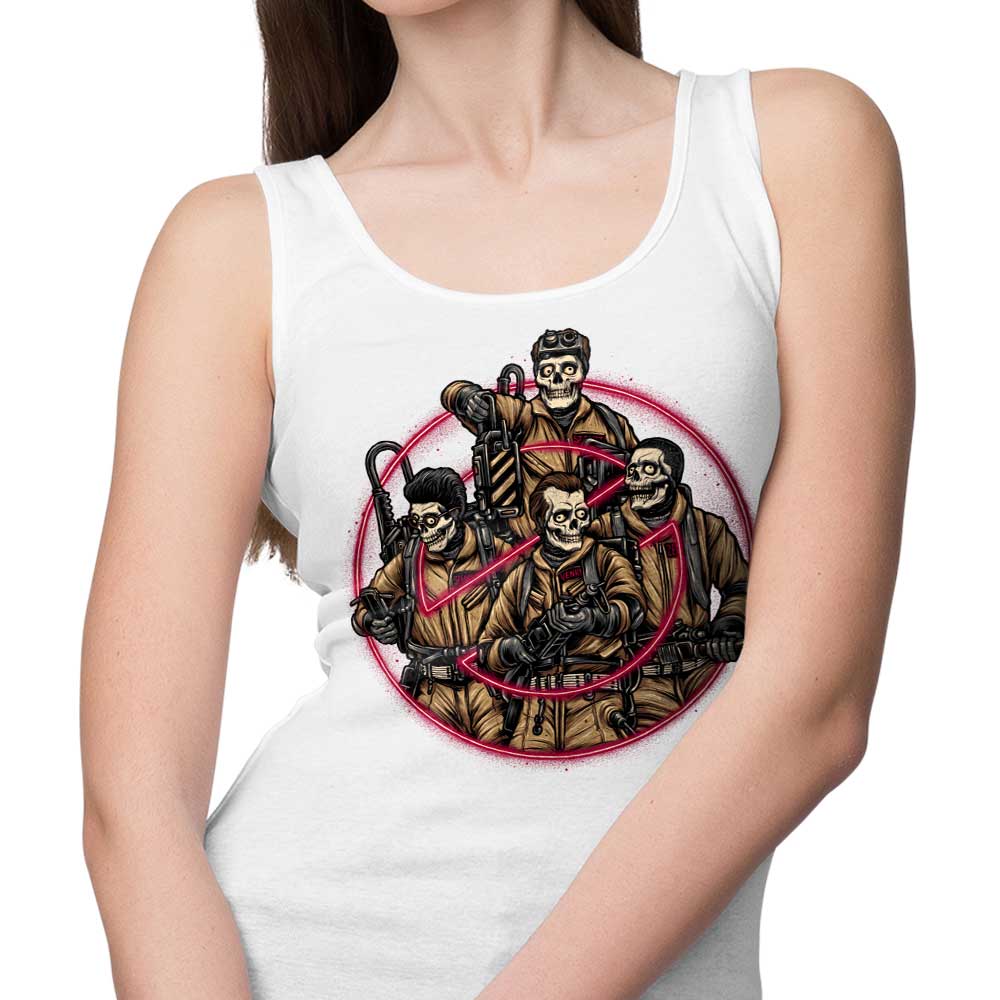 Glitchygorilla's Busted Ghouls Comfortable Men's/Unisex and Women's Tank Tops