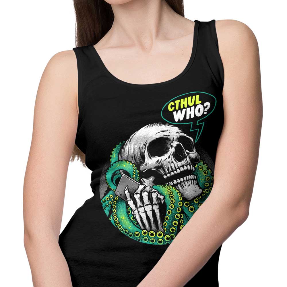 Glitchygorilla's Cthul-Who Men's and Women's Comfortable Tank Tops