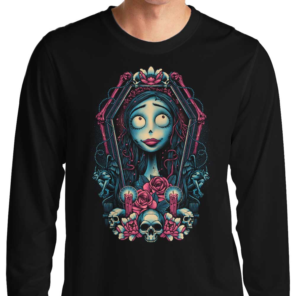 Glitchygorilla's Long Sleeve Framed Bride T - Shirt