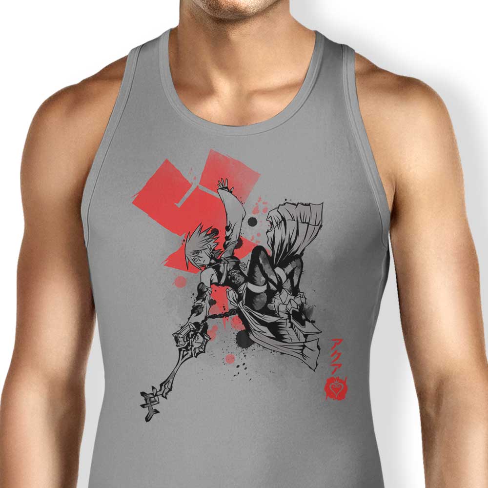 Soulkr Keyblade Master Sumi-e Comfortable Unisex and Women's Tank Tops