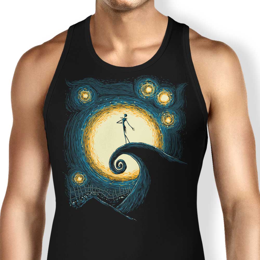 Ddjvigo's Starry Nightmare Men's and Women's Unisex Stylish Tank Tops