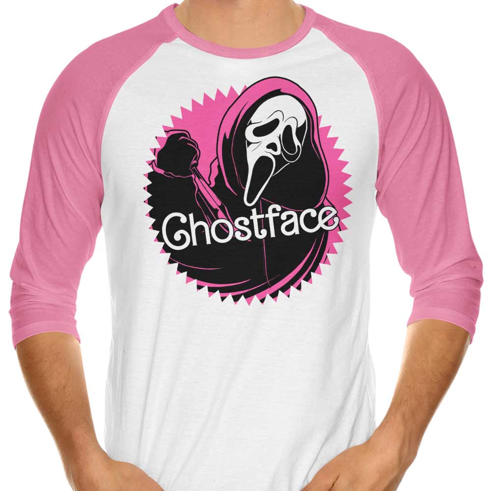 Malibu Ghost Three - Quarter Sleeve Raglan Style T - Shirt for Casual Wear