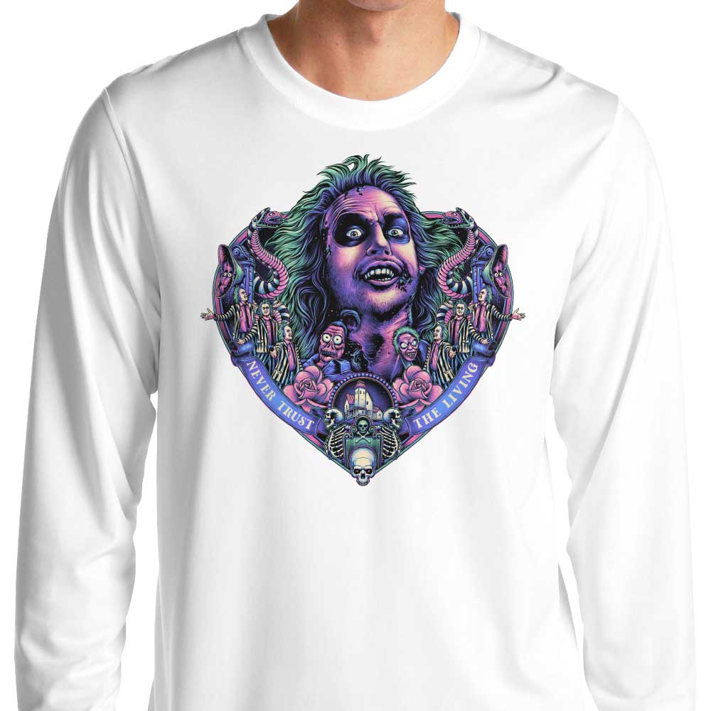 Glitchygorilla's Long Sleeve 'The Ghost Groom' T - Shirt for All Sizes