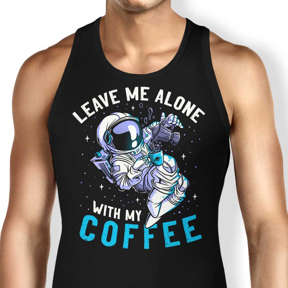 Edu.ely's Comfortable 'With My Coffee' Men's and Women's Tank Tops