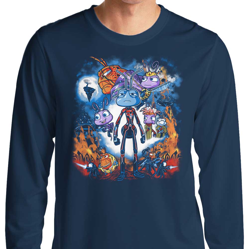 Prime Premne Design Bugmania Long Sleeve Crewneck T - Shirt for All Sizes