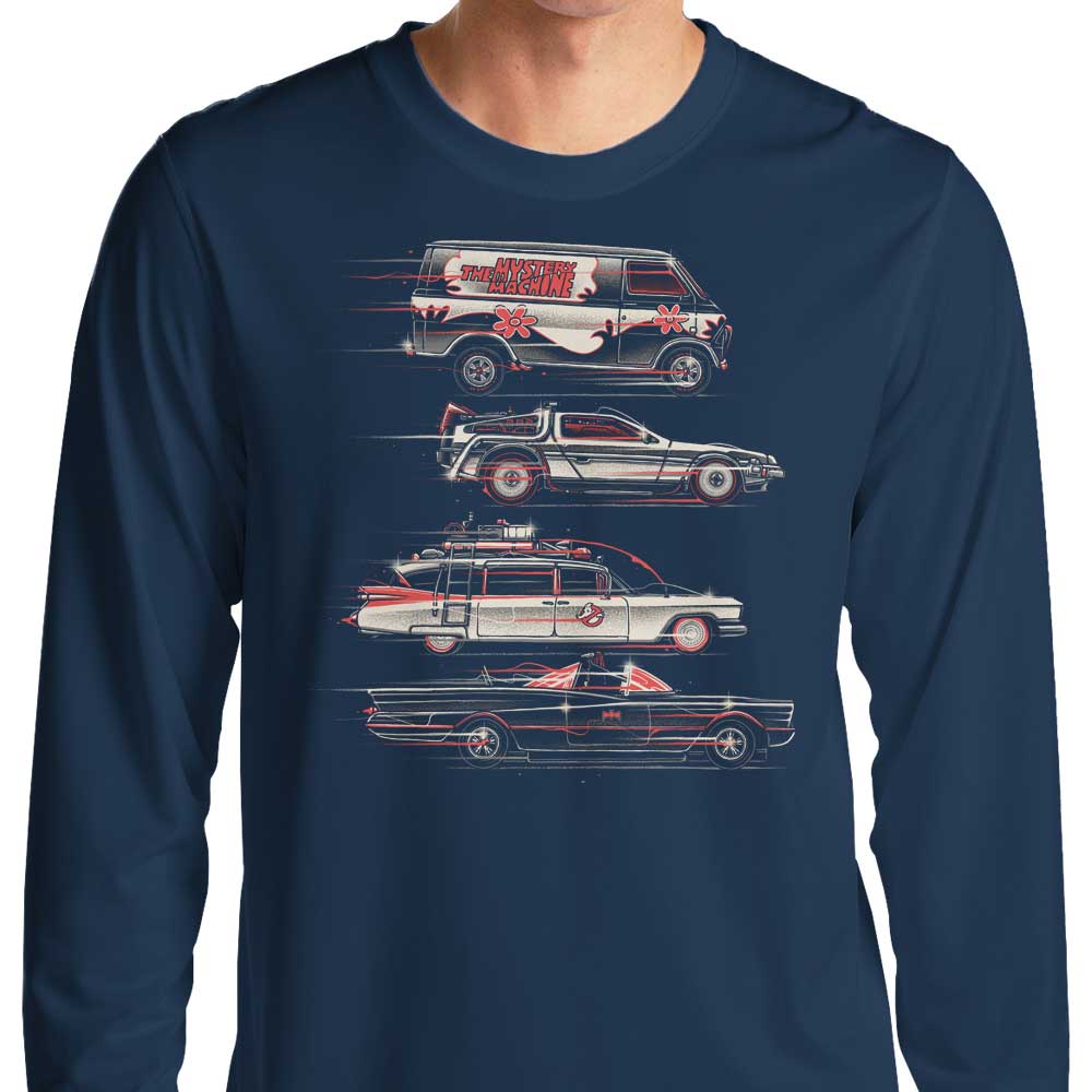 Long Sleeve Race to Save the Day T-Shirt from Glitchygorilla
