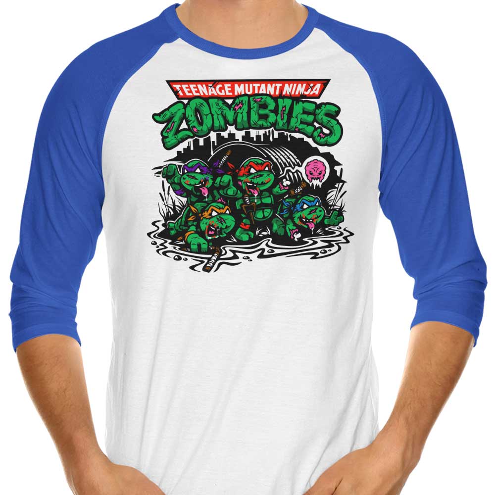 Harebrained Kraaangs 3/4 Sleeve Stylish Raglan T - Shirt