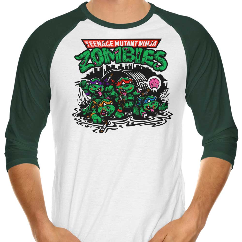Harebrained Kraaangs 3/4 Sleeve Stylish Raglan T - Shirt