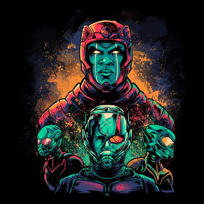 Gleydson Art's Quantum Realm Long - Sleeve Comfort Crewneck T - Shirt