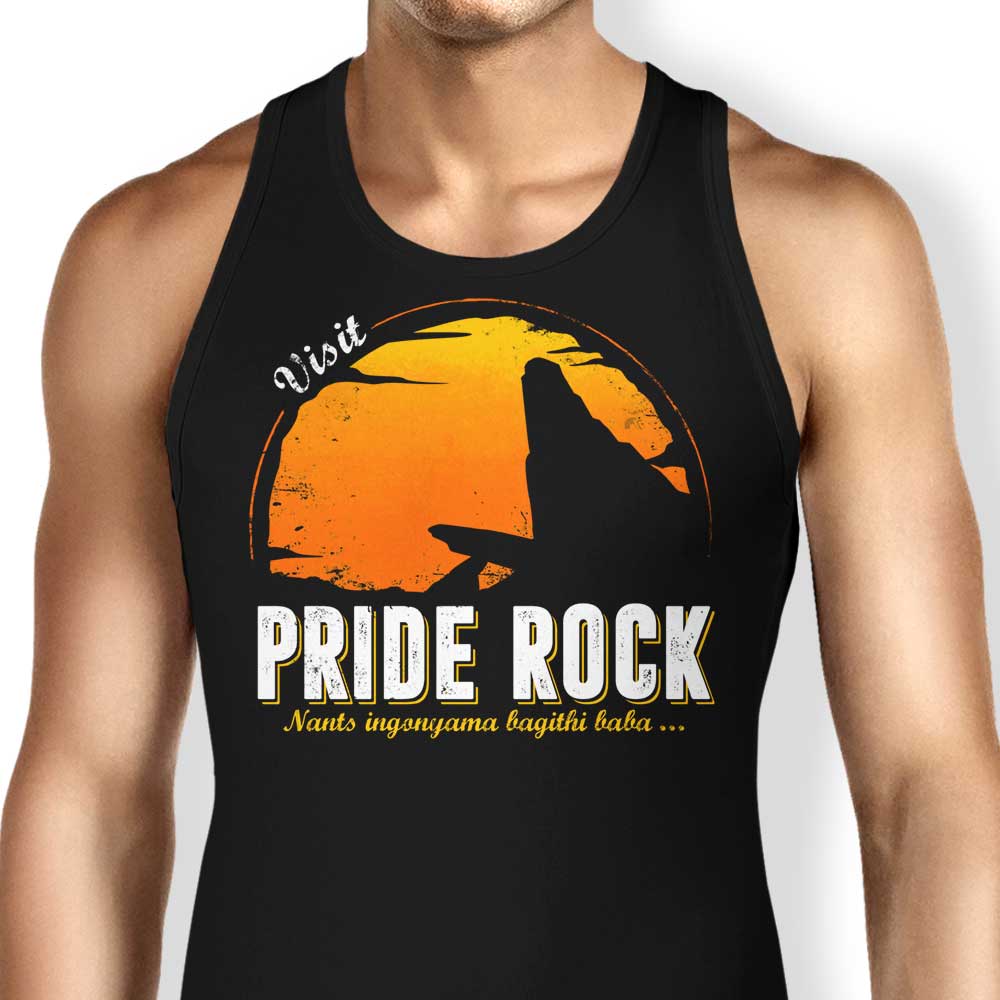 Soulkr's Visit Pride Rock Men's and Women's Unisex Stylish Tank Tops