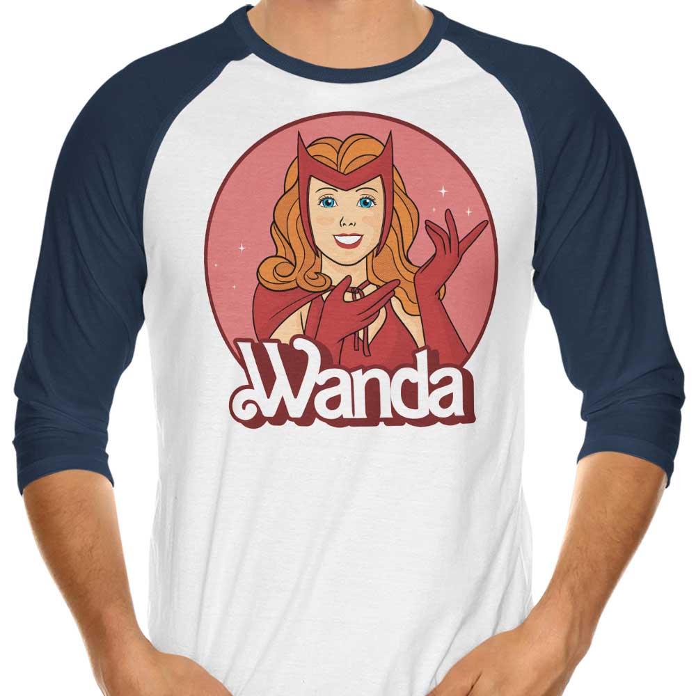 Douglasstencil Wanda 3/4 Sleeve Raglan Style T-Shirt for Casual Wear